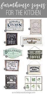 Click here and download the kitchen farm signs mini bundle graphic · window, mac, linux · last updated 2021 · commercial licence included ✓. Farmhouse Style Kitchen Wall Decor Bellewood Cottage Kitchen Decor Signs Kitchen Styling Farmhouse Style Decorating