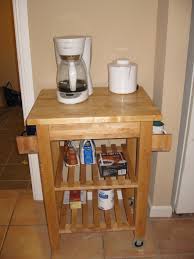 coffee cart  ikea hack not really a