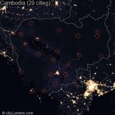 Maybe you would like to learn more about one of these? Cambodia Night Lights From Space