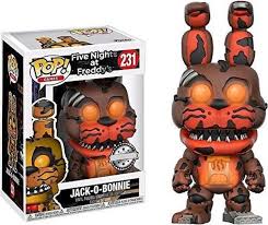 Funko Pop! Games: Five Nights at Freddys - Jack-O-Bonnie 231 Glow in the  Dark Barnes... | bol