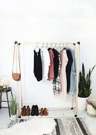 If i do four loads per week, that's 8 minutes that i'm hanging clothes. 22 Diy Clothes Racks In 2021 Organize Your Closet