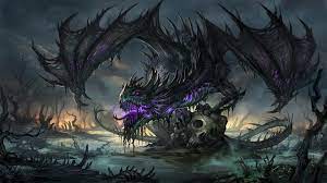 Best 1920x1080 dragon wallpaper, full hd, hdtv, fhd, 1080p desktop background for any computer, laptop, tablet and phone. Black And Purple Dragon Digital Wallpaper Hd Wallpaper Wallpaper Flare