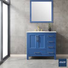 Ferguson is the #1 us plumbing supply company and a top distributor of hvac parts, waterworks supplies, and mro products. Navy Blue Bathroom Vanity 36 Inch Trendecors