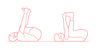This also acts as a great enabler for students trying to work on perfecting the foot behind the head pose (eka pada sirsasana), its preparatory variation, and the advanced yoga postures typically practiced as. Happy Baby Pose Ananda Balasana Dimensions Drawings Dimensions Com