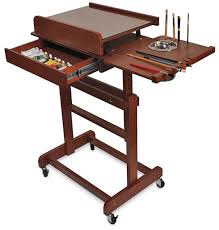 Craftech Rolling Painting Table Blick Art Materials Art Easel Art Studio Storage Art Studio At Home