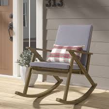 Ossu Outdoor Rocking Chair With Cushions In 2020 Outdoor Rocking Chair Cushions Rocking Chair Porch Outdoor Rocking Chairs