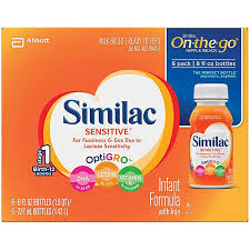 After opening a container of powdered baby formula,. Similac Sensitive 8 Oz On The Go Infant Formula Pack Of 6 Bed Bath Beyond