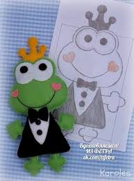Iz Fetra Mk I Vykrojki Podelki Iz Vojloka Ukrasheniya Iz Vojloka Lyagushka Podelki