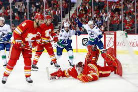 The flames met the canucks back in calgary at the start of the season, taking both games at the saddledome, and it's been almost all downhill for the canucks since then. Vancouver Canucks Vs Calgary Flames Post Game Recap Snap Back To Reality Canucksarmy