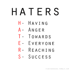 Definition Of Haters Meant To Be Quotes Quotes About Haters Words Quotes