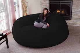 Want A Giant 8 Foot Super Comfy Bean Bag Chair Of Course You Do Bean Bag Chair Big Sofas Chill Bag