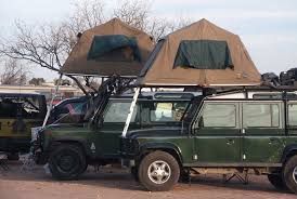 Defender 90 And 110 Tents Arizona 2010 Overland Expo Will And Paul Land Rover Camping Expedition Vehicle Land Rover Defender