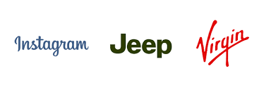 Wordmark Logos Instagram Logo Jeep Logo Virgin Logo Logo Terminology By Kettle Fire Creative Word Mark Logo Word Marks Lettermark