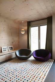 Wooden Interior By Coblonal Arquitectura Retro Interior Design Contemporary House Interior