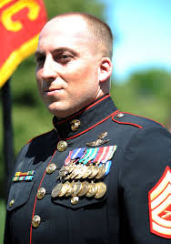 JROTC with Major Keida and Sergeant Cross