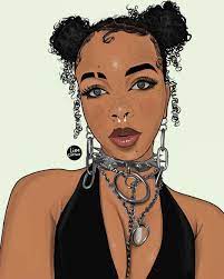 Staci Aa Liamcartoon Black Love Art Black Girl Cartoon Black Artwork