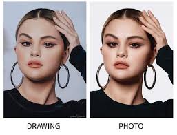 I made dis drawing of Selena Quintan. i hope you like it.