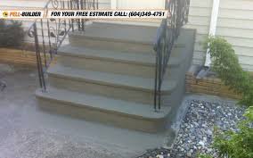 Find concrete contractors (all) in your area offering decorative concrete services. Concrete Stairs Repair In Vancouver Pell Builder Inc Concrete Contractor Vancouver Bc
