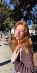 Teen Redhead Posing in Lindsay Ontario