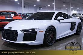 2017 Audi R8 V10 Coupe 2017 Audi R8 V10 Coupe Suzuka Gray Metallic Coupe 52l540hp V10 3849 Miles Used Luxury Cars Luxury Cars For Sale Audi