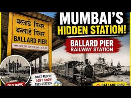 Mumbai's Forgotten Railway Station | Ballard Pier Station Explained - YouTube