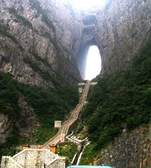 The stairway to heaven hike is one of the most amazing hikes in the world and it is one of the secret places to travel too. Stairs Of China Heaven Gate Tianmen Shan Charismatic Planet