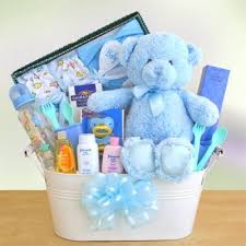 Sometimes you gotta try something different for your little guy's baby shower, you know? Baby Shower Gift Basket Baby Shower Gifts For Boys Baby Shower Baskets Baby Boy Gift Baskets