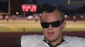 'I can't see the players': Blind Modesto High School football player breaks  barriers
