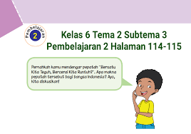 Check spelling or type a new query. Kunci Jawaban Buku Tematik Kelas 6 Tema 2 Halaman 114 115 Koesrow