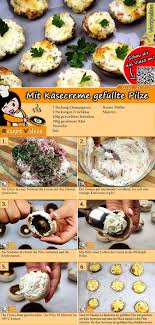 Mit Kasecreme Gefullte Champignons Sind Eine Wunderbare Begleitung Zu Vielen Gerichten Fingerfood Rezepte Gefullte Pilze Rezepte Rezepte Mit Pilzen