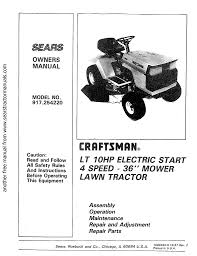 Craftsman 917 254220 Operator S Manual Manualzz Com