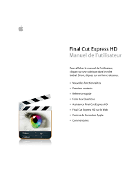 Même problème avec ma clim bi zone , volet de mixage cassé coté passager. Apple Final Cut Express Hd User S Guide Manualzz