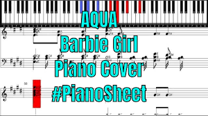 Aqua Barbie Girl Piano Cover Aqua Barbie Girl Aqua Barbie Piano Cover