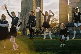 The university of detroit stadium hosted the first broadcasted thanksgiving day football game in 1934, pitting the detroit lions against the chicago bears and. Thom Browne Thanksgiving Football Game 2016 Thom Browne Girls Knee Socks Football