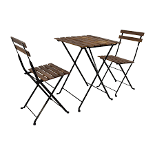 Maybe you would like to learn more about one of these? Premium Foldable Bistro Set Made Out Of Wood Steel Frame 3 Piece Dinning Set Wooden Table Chair For Balcony Garden Patio Buy Foldable Acacia Teak Dinning Set Foldable Table Two Chairs Set Outdoor