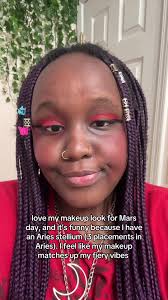 Aries Szn Makeup Look