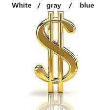 Summer Letter Sets Modlilj Dollar Sign Gold Gold Money