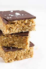 Salted Chocolate Oat Bars Amy Le Creations Recipe Oat Bars Salted Chocolate Chocolate Oats