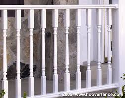 Vinyl fence railings in kingston, on. Bufftech Kingston Series Vinyl Railing Sections Hoover Fence Co