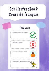 We did not find results for: Schuler Feedbackbogen Cours De Francais Unterrichtsmaterial In Den Fachern Fachubergreifendes Franzosisch Lehrkraft Franzosischunterricht Schuler