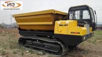 Haiqin Brand Strong Crawler Dumper Truck (HQ-10T) with Wood Crane