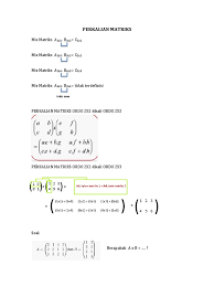 Check spelling or type a new query. Perkalian Matriks