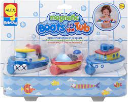 As a verb tub is. Amazon Com Alex Rub A Dub Magnetic Boats In The Tub Kids Bath Activity Toys Games
