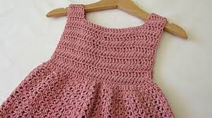 Easy Party Dress Crochet Toddler Dress Crochet Toddler Crochet Baby Clothes