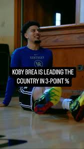 Koby Brea is off to a scorching start, shooting 78.9% from three this  season (15/19) after leading the country in 3-point percentage last year.  With his size and elite shooting, Brea is climbing mock ...