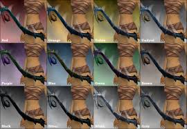 Image Silverwing Recurve Bow Dye Chart Jpg Guildwars
