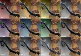 Image Silverwing Recurve Bow Dye Chart Jpg Guildwars