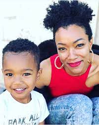 One of my sisters recently won her battle with breast cancer. Awww Walking Dead Alum Sonequa Martin Green Her Son On Mother S Day 2018 Lipstick Alley