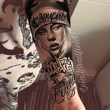 She once posted a picture of her with the word bad tatted on her neck and. Billie Eilish Tattoo Billie Eilish Billie Girl Face Tattoo