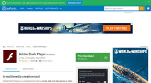 Once an essential plugin for browser, as of december 31, 2020 adobe flash player is no longer supported. Adobe Flash Payer Softonic Install Shockwave Player On 64 Bit Windows Systems More Than 50 Million Downloads Watch Collection